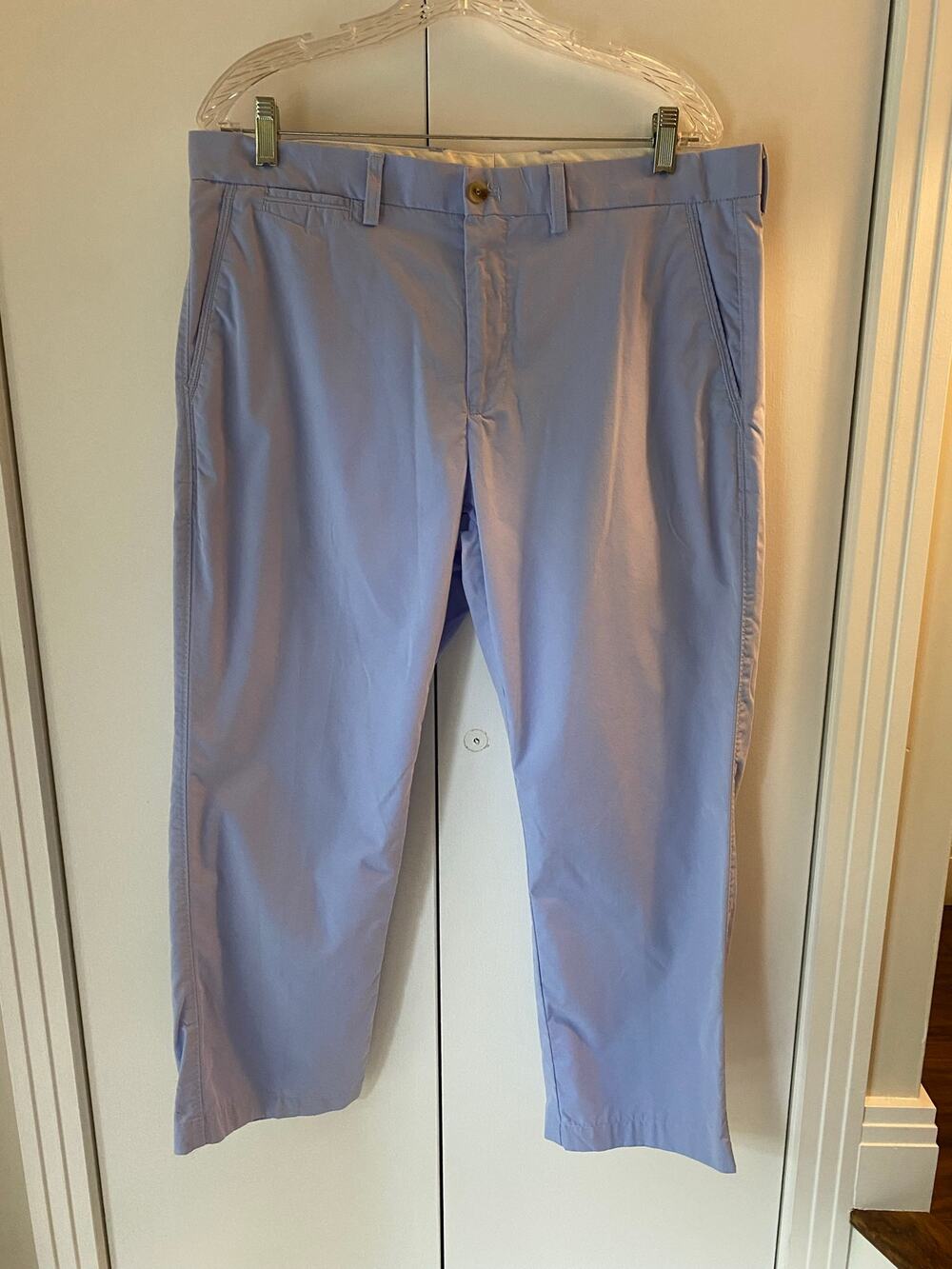 Tailorbyrd Collection Soft Blue Chino 36/30 Preppy Golf Office